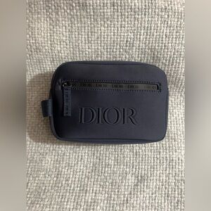 Dior Black Toiletry Bag